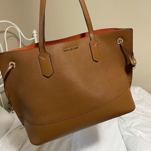 Brown Michael Kors tote bag